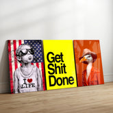 Modern Glass Wall Art Bundle.